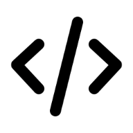 Icon of HTML brackets